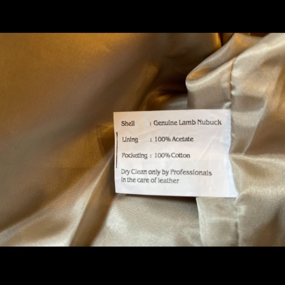 Mackenzie Tribe - Vintage Lamb Nubuck Coat from my personal collection- stunning - Picture 5 of 12